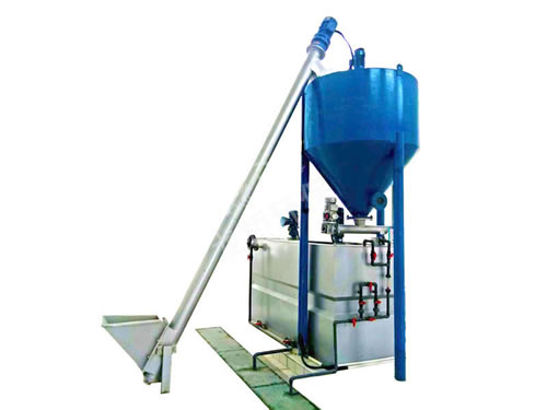 石灰料倉(cāng)配套傾斜螺旋輸送機(jī)